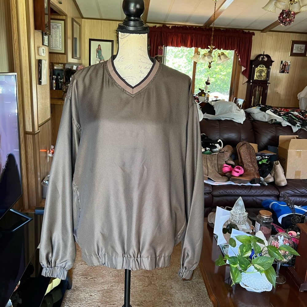 Mens Pro Tour golf V neck pullover